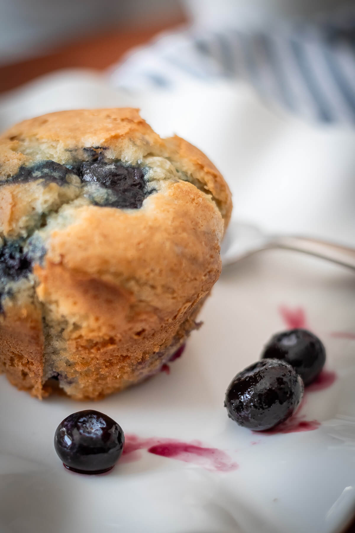 gluten free blueberry muffins