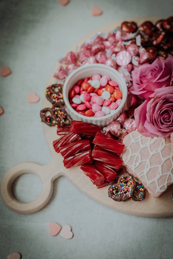 valentine's day dessert charcuterie board